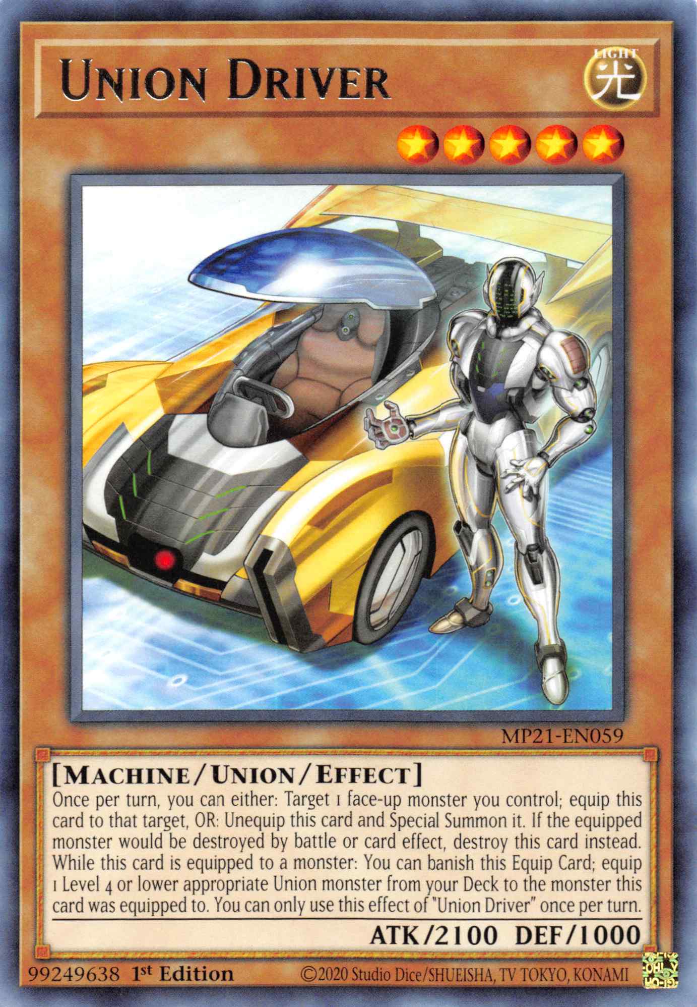 Union Driver [MP21-EN059] Rare | Amazing Games TCG