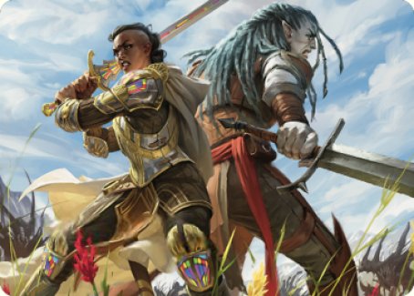 Join Forces Art Card [Dominaria United Art Series] | Amazing Games TCG