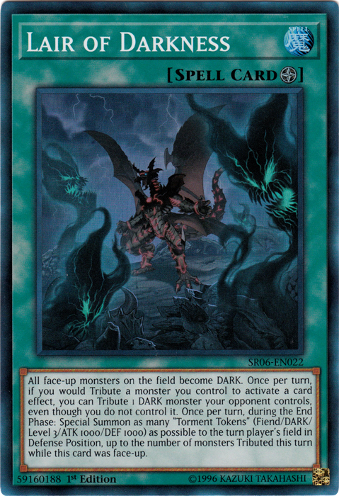 Lair of Darkness [SR06-EN022] Super Rare | Amazing Games TCG