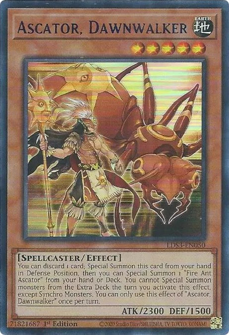 Ascator, Dawnwalker (Blue) [LDS3-EN050] Ultra Rare | Amazing Games TCG