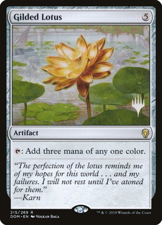Gilded Lotus [Dominaria Promos] | Amazing Games TCG