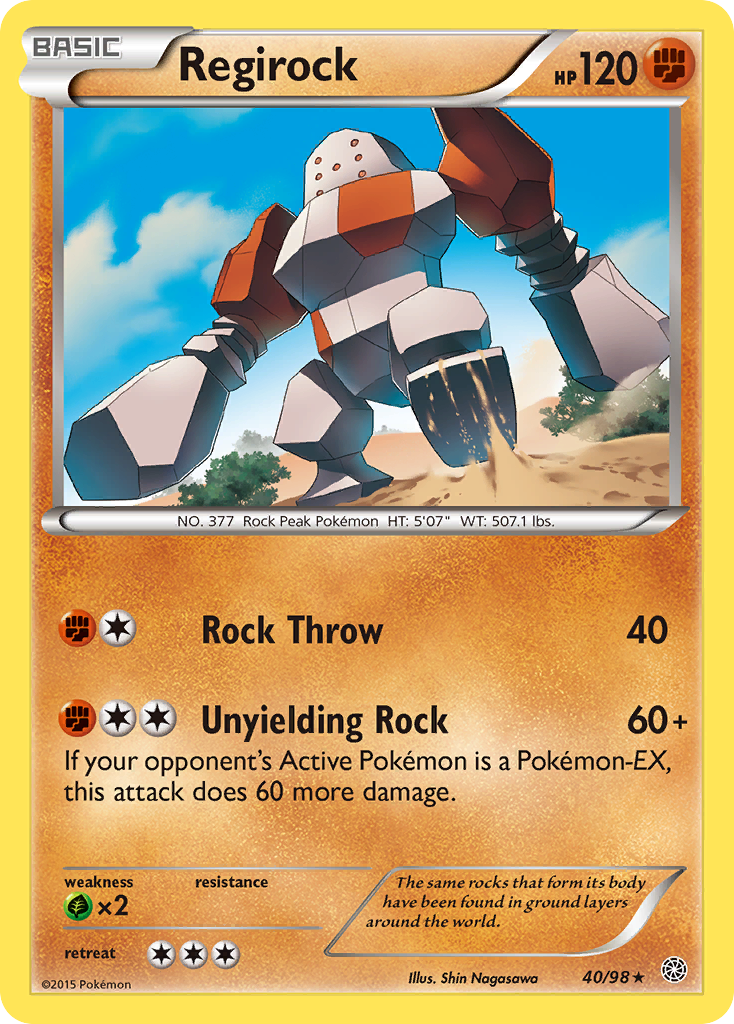 Regirock (40/98) [XY: Ancient Origins] | Amazing Games TCG