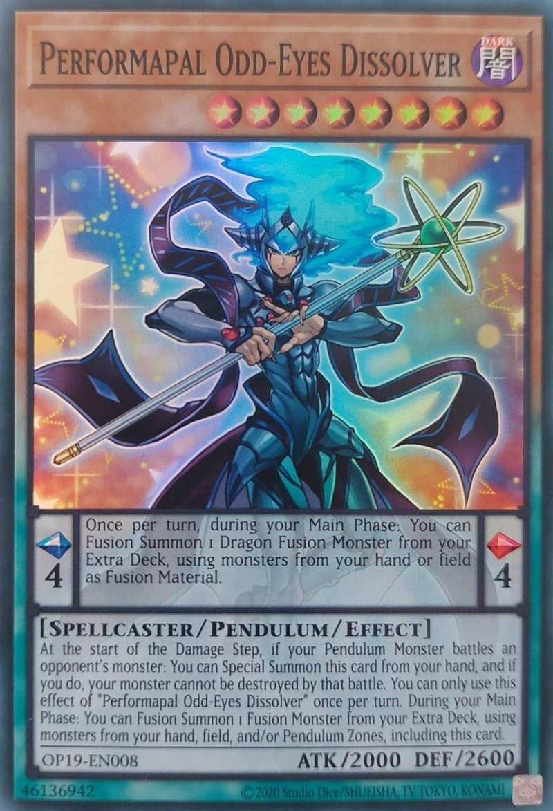 Performapal Odd-Eyes Dissolver [OP19-EN008] Super Rare | Amazing Games TCG