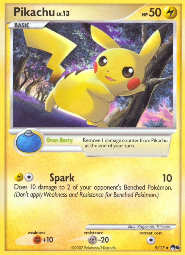 Pikachu (9/17) [POP Series 6] | Amazing Games TCG