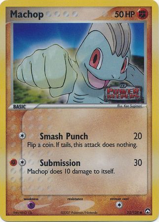 Machop (53/108) (Stamped) [EX: Power Keepers] | Amazing Games TCG