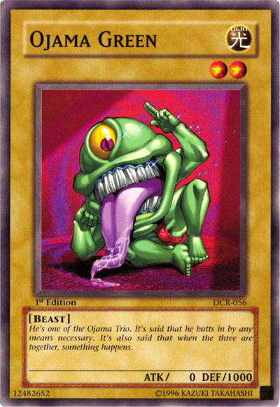 Ojama Green [DCR-056] Common | Amazing Games TCG