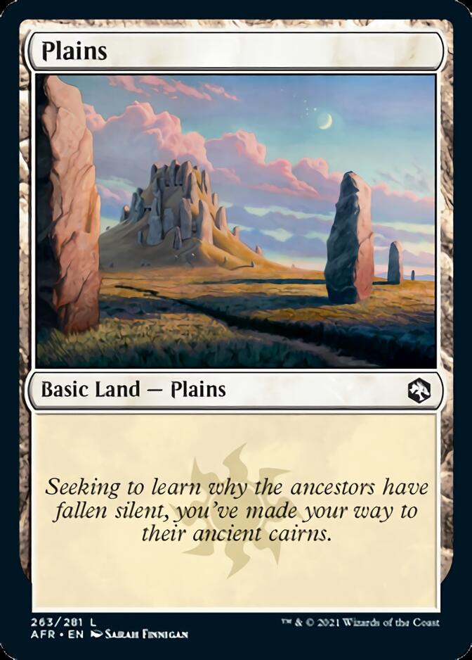 Plains (263) [Dungeons & Dragons: Adventures in the Forgotten Realms] | Amazing Games TCG