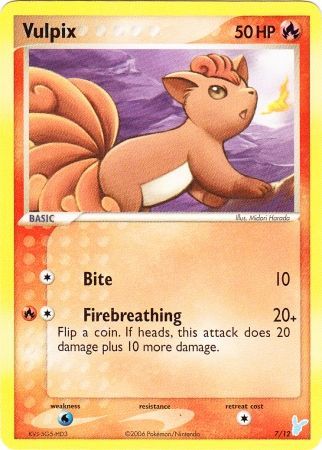 Vulpix (7/12) [EX: Trainer Kit 2 - Minun] | Amazing Games TCG