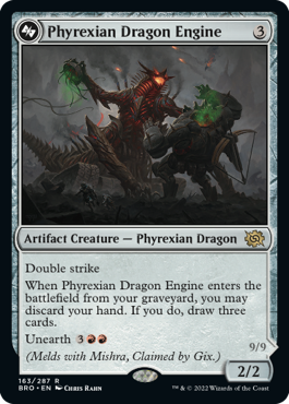 Phyrexian Dragon Engine [The Brothers' War] | Amazing Games TCG