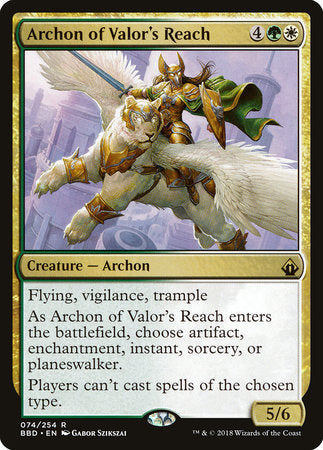 Archon of Valor's Reach [Battlebond] | Amazing Games TCG