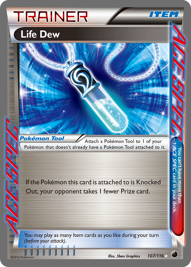 Life Dew (107/116) [Black & White: Plasma Freeze] | Amazing Games TCG