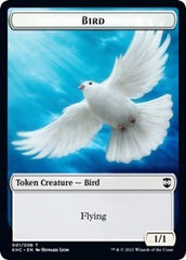 Bird // Spirit Double-sided Token [Kaldheim Commander Tokens] | Amazing Games TCG
