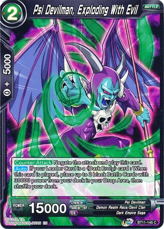 Psi Devilman, Exploding With Evil (BT11-145) [Vermilion Bloodline] | Amazing Games TCG