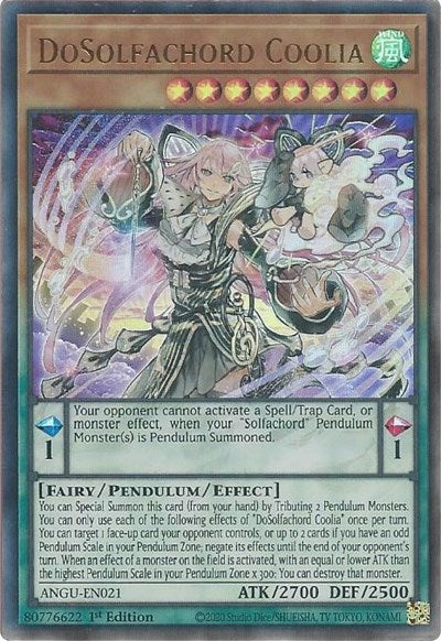 DoSolfachord Coolia (Ultra Rare) [ANGU-EN021] Ultra Rare | Amazing Games TCG