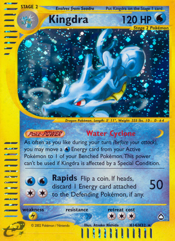 Kingdra (H14/H32) [Aquapolis] | Amazing Games TCG