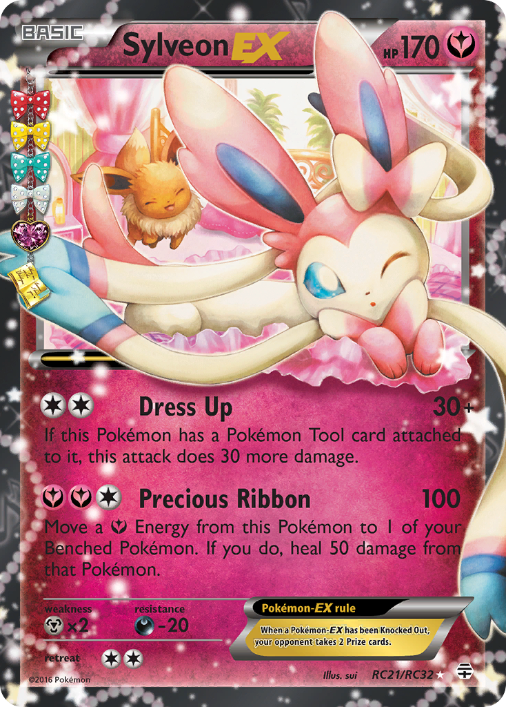 Sylveon EX (RC21/RC32) [XY: Generations] | Amazing Games TCG