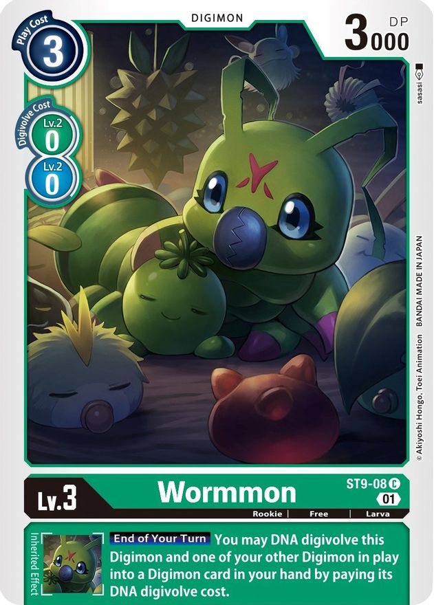 Wormmon [ST9-08] [Starter Deck: Ultimate Ancient Dragon] | Amazing Games TCG
