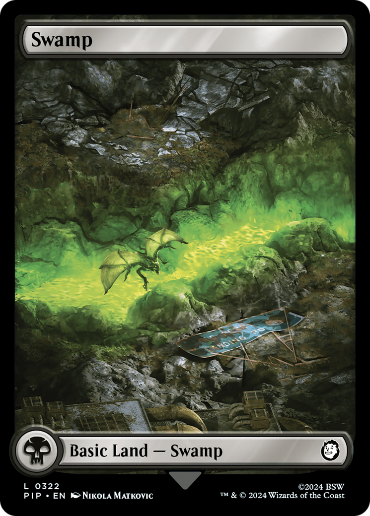 Swamp (0322) [Fallout] | Amazing Games TCG