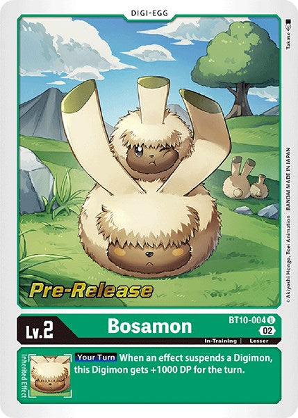 Bosamon [BT10-004] [Xros Encounter Pre-Release Cards] | Amazing Games TCG