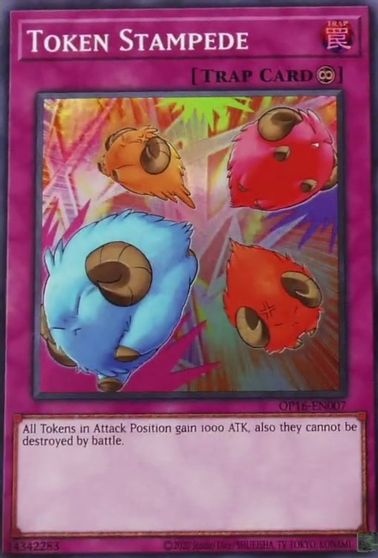 Token Stampede [OP16-EN007] Super Rare | Amazing Games TCG