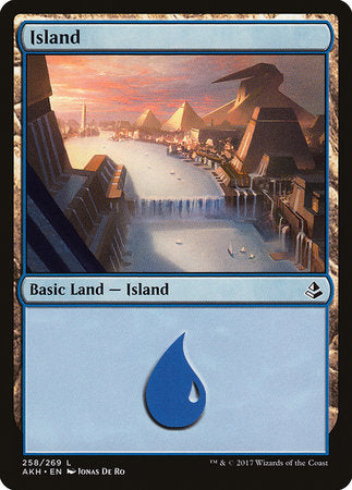 Island (258) [Amonkhet] | Amazing Games TCG