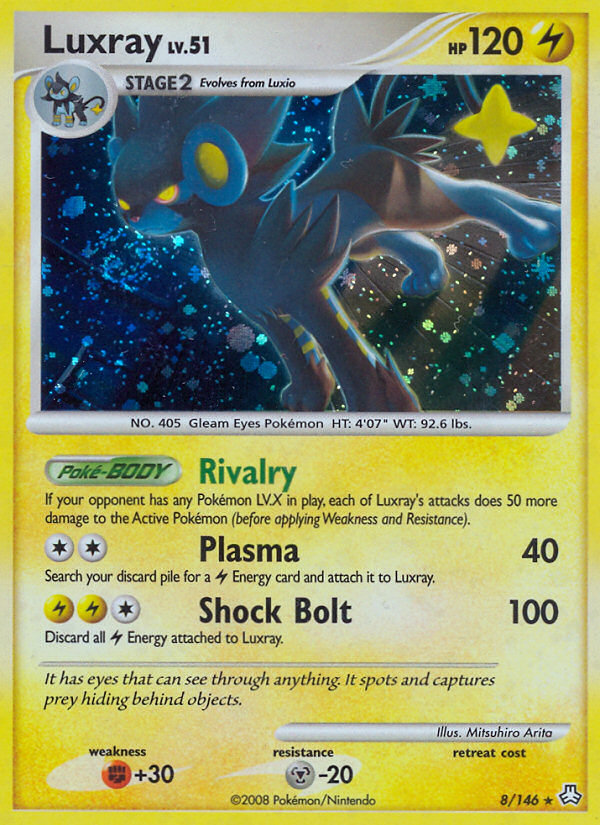 Luxray (8/146) [Diamond & Pearl: Legends Awakened] | Amazing Games TCG