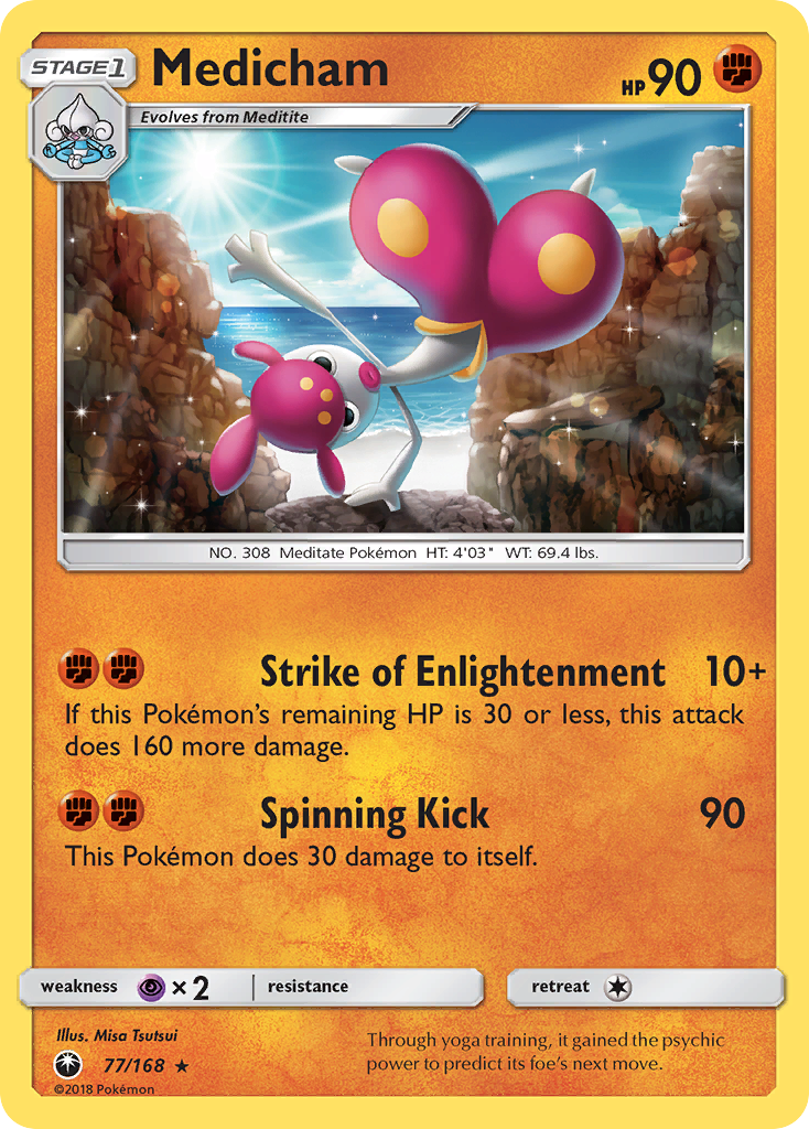 Medicham (77/168) [Sun & Moon: Celestial Storm] | Amazing Games TCG