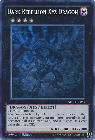 Dark Rebellion Xyz Dragon [NECH-EN053] Ghost Rare | Amazing Games TCG