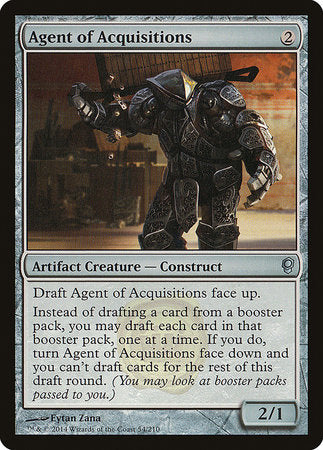 Agent of Acquisitions [Conspiracy] | Amazing Games TCG