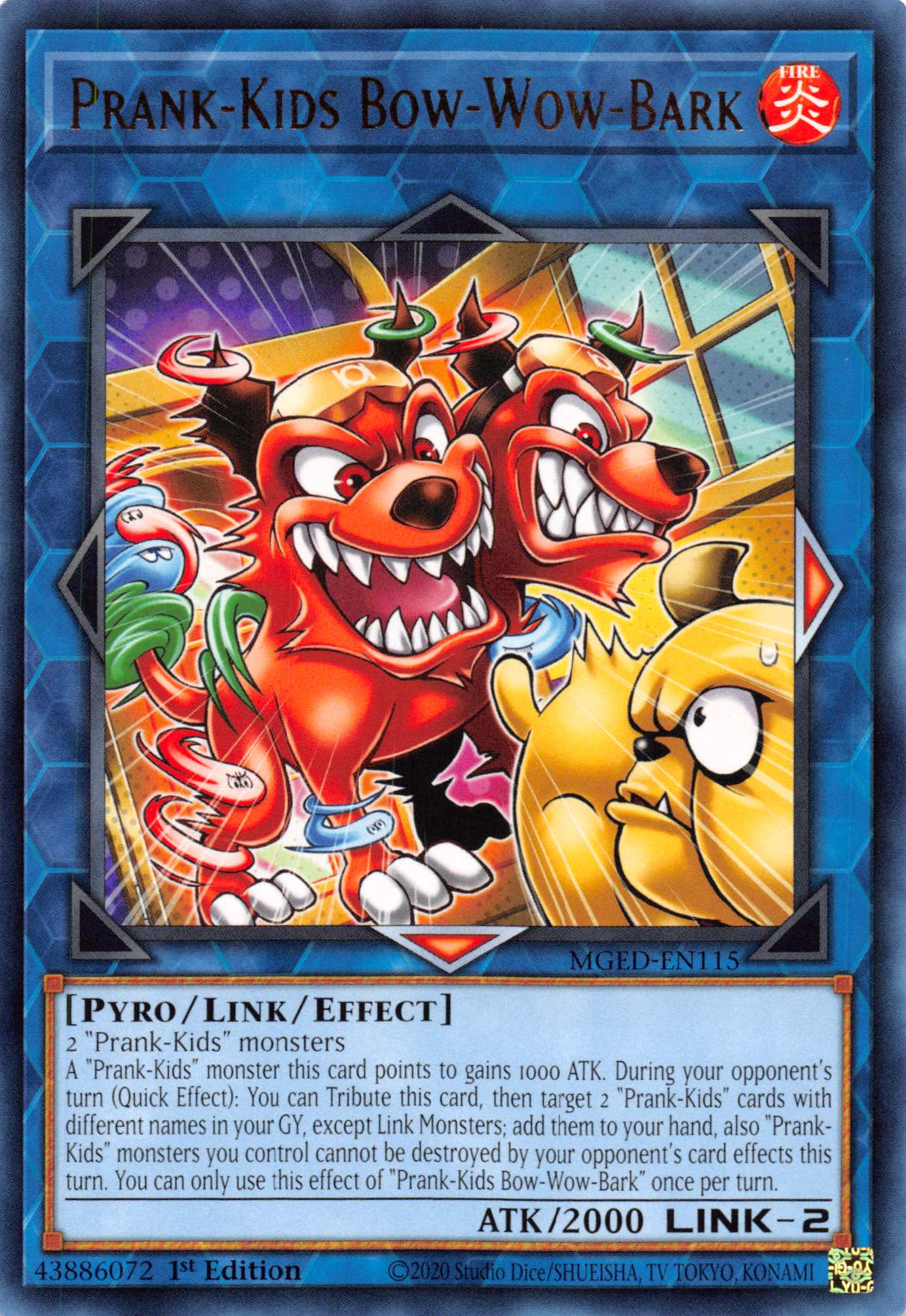 Prank-Kids Bow-Wow-Bark [MGED-EN115] Rare | Amazing Games TCG