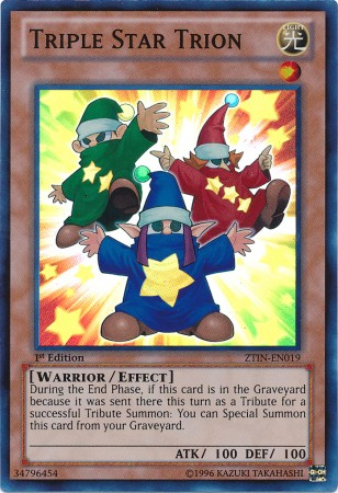 Triple Star Trion [ZTIN-EN019] Super Rare | Amazing Games TCG