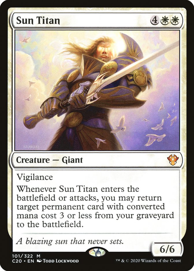 Sun Titan [Commander 2020] | Amazing Games TCG