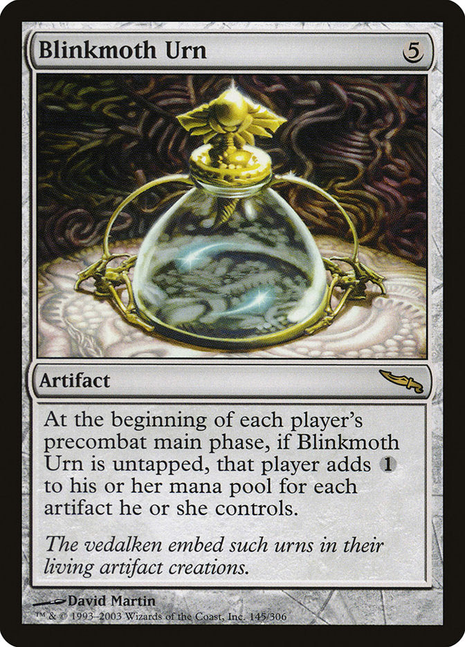 Blinkmoth Urn [Mirrodin] | Amazing Games TCG