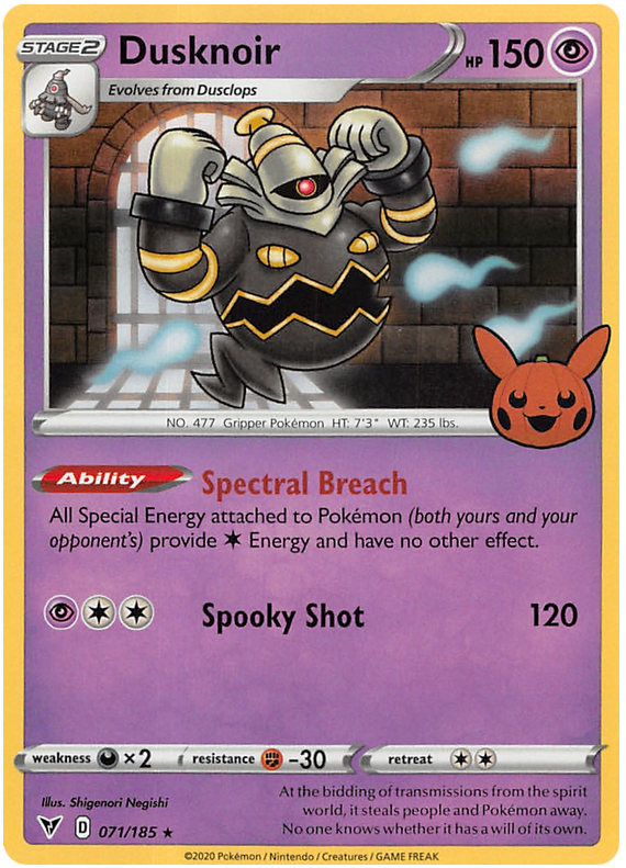 Dusknoir (071/185) [Trick or Trade 2023] | Amazing Games TCG