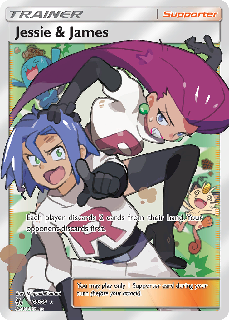 Jessie & James (68/68) [Sun & Moon: Hidden Fates] | Amazing Games TCG