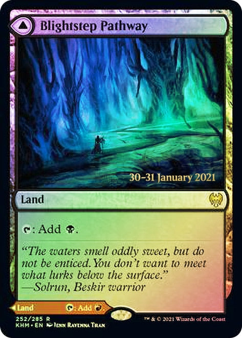 Blightstep Pathway // Searstep Pathway  [Kaldheim Prerelease Promos] | Amazing Games TCG