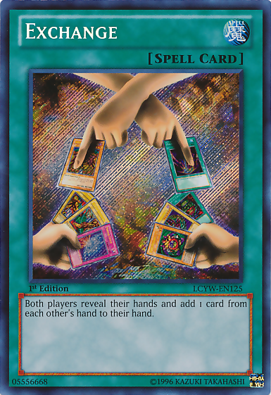 Exchange [LCYW-EN125] Secret Rare | Amazing Games TCG