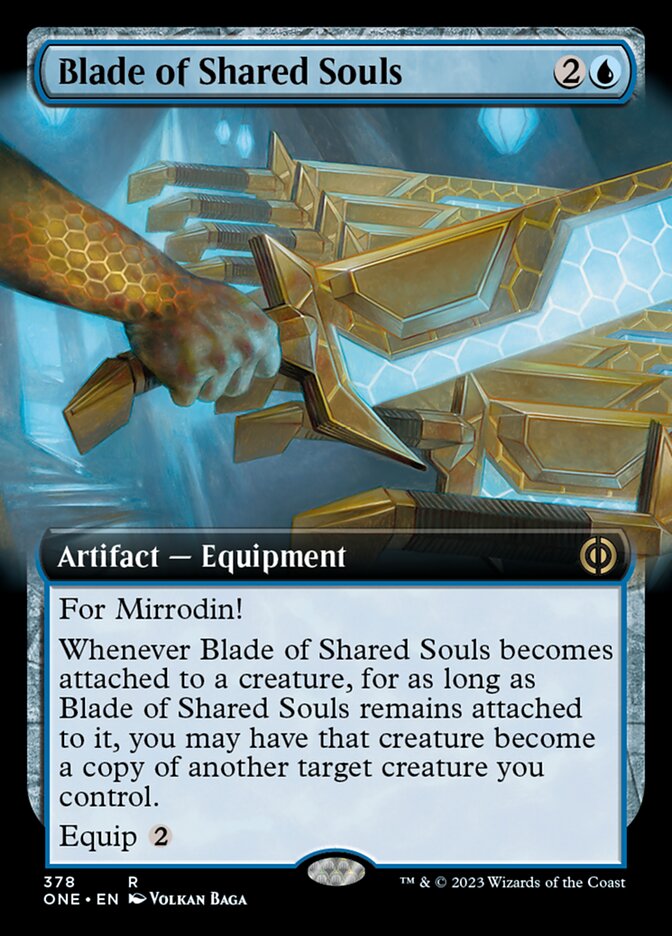 Blade of Shared Souls (Extended Art) [Phyrexia: All Will Be One] | Amazing Games TCG