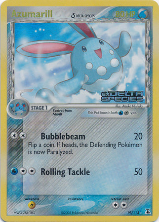 Azumarill (19/113) (Delta Species) (Stamped) [EX: Delta Species] | Amazing Games TCG