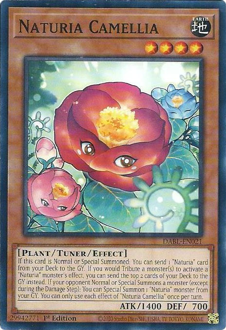 Naturia Camellia [DABL-EN021] Common | Amazing Games TCG