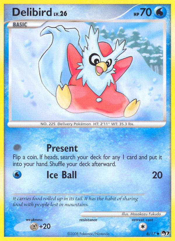 Delibird (6/17) [POP Series 7] | Amazing Games TCG