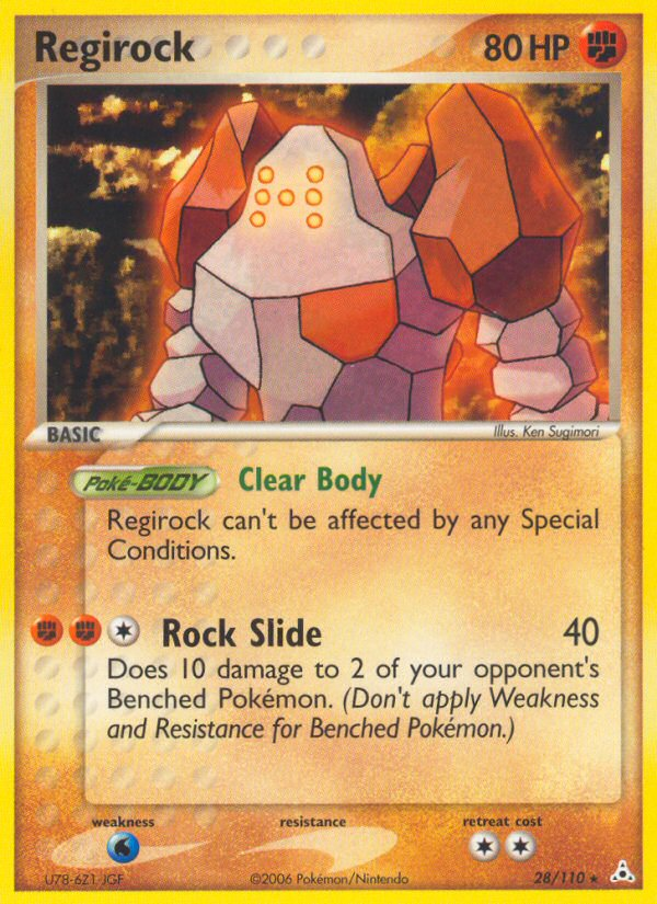 Regirock (28/110) [EX: Holon Phantoms] | Amazing Games TCG