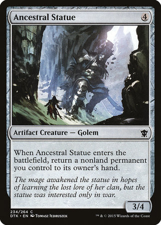 Ancestral Statue [Dragons of Tarkir] | Amazing Games TCG