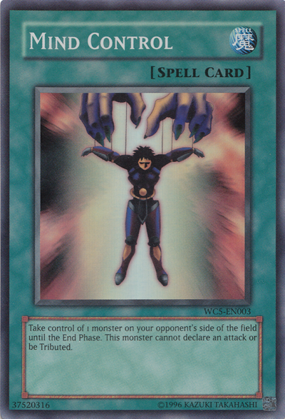 Mind Control [WC5-EN003] Super Rare | Amazing Games TCG