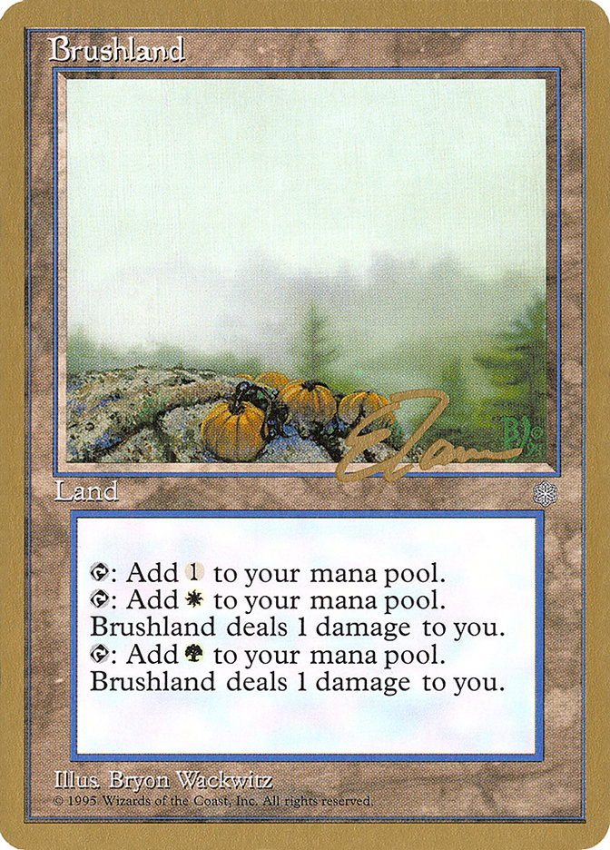 Brushland (Eric Tam) [Pro Tour Collector Set] | Amazing Games TCG