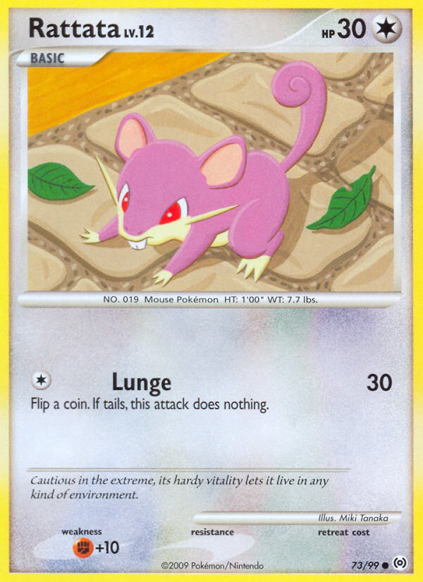 Rattata (73/99) [Platinum: Arceus] | Amazing Games TCG