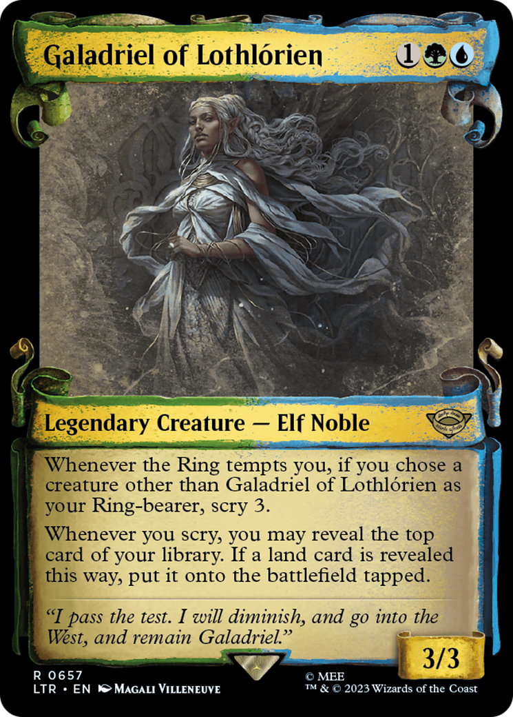 Galadriel of Lothlorien [The Lord of the Rings: Tales of Middle-Earth Showcase Scrolls] | Amazing Games TCG