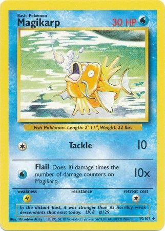 Magikarp (35/102) [Base Set Unlimited] | Amazing Games TCG