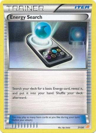 Energy Search (21/30) [Black & White: Trainer Kit - Excadrill] | Amazing Games TCG