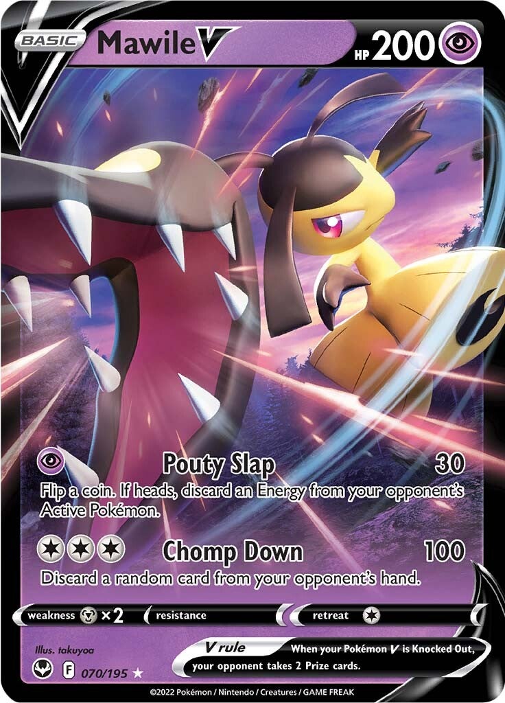 Mawile V (070/195) [Sword & Shield: Silver Tempest] | Amazing Games TCG